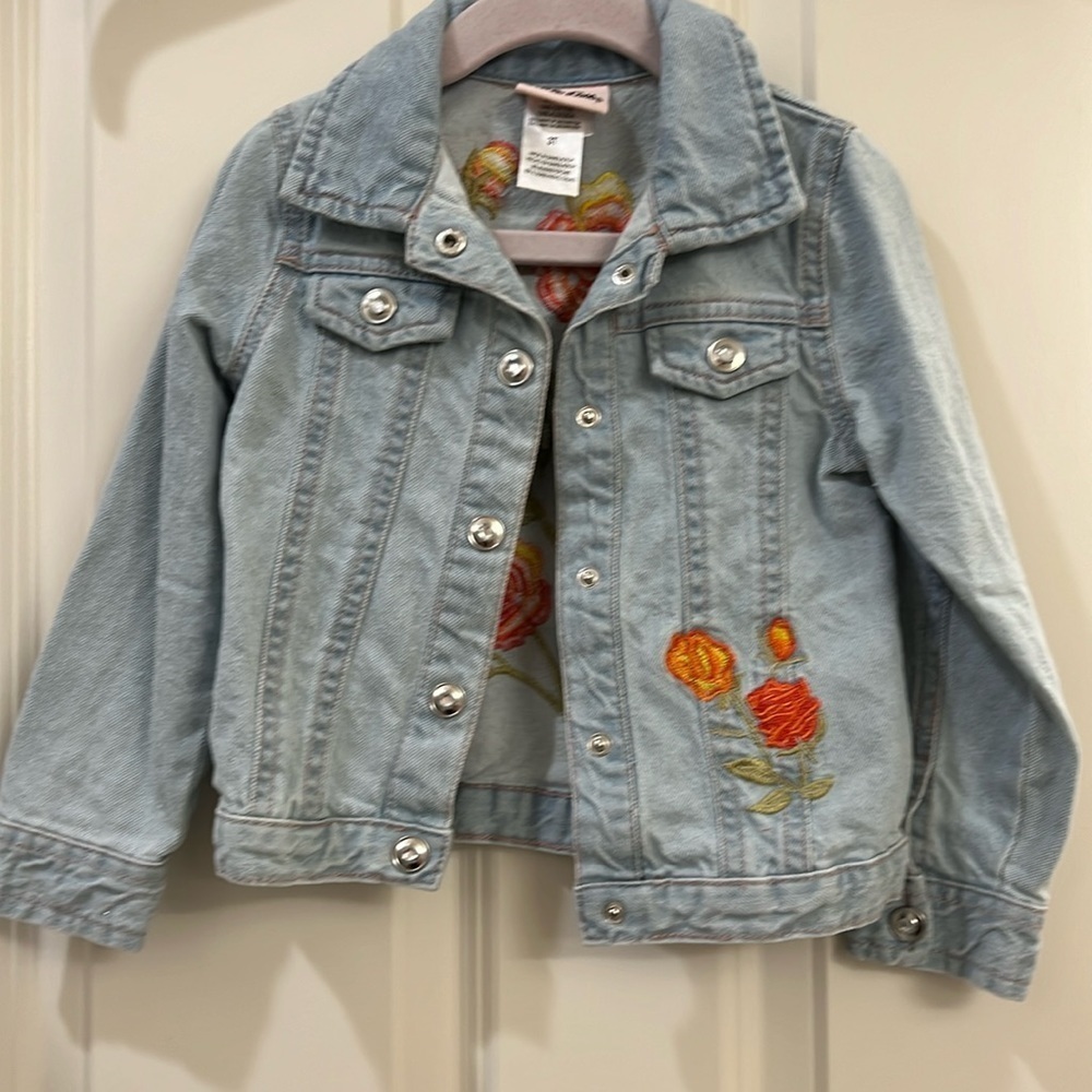 Little Lass girls Jean jacket